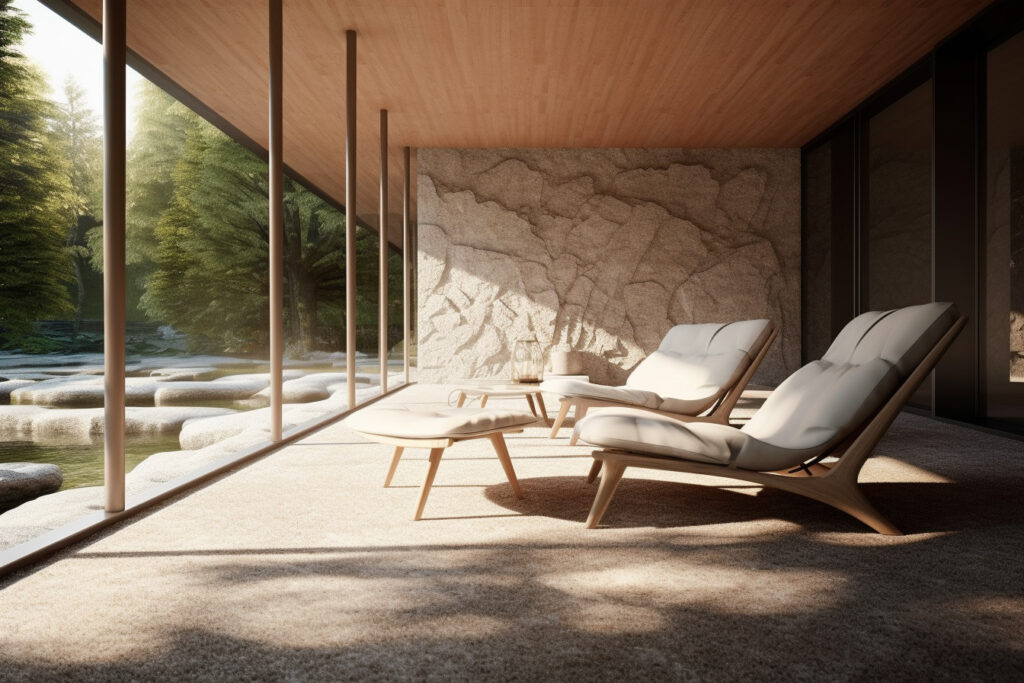 Eine Sanierung einer Terrasse mit einem Marmor-Steinteppich ist eine gute Alternative zu anderen Bodenbelägen (Foto: Mid).